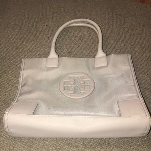 Tory Burch SMALL Ella Tote in Grey